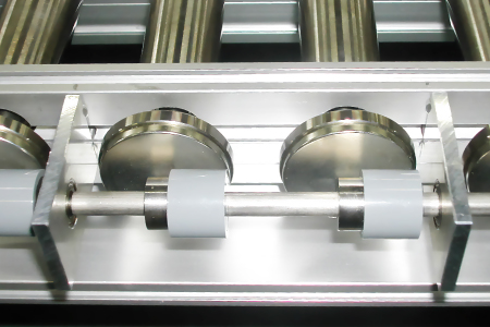 transportation conveyer in a cleanroom